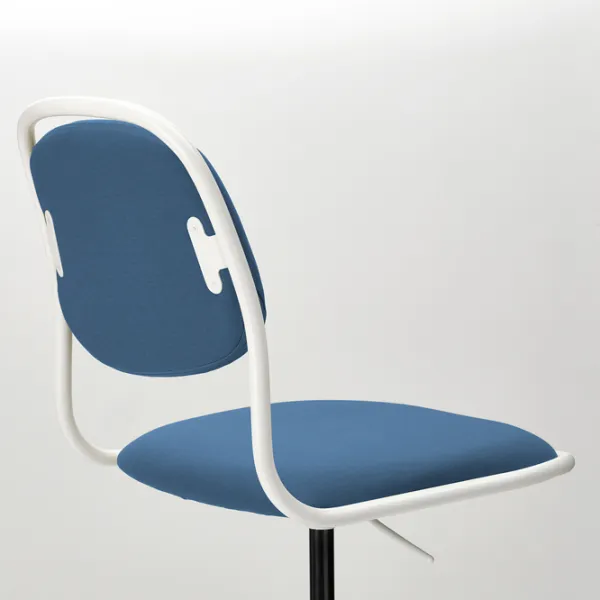Fotoliu de birou Ikea Orfjall/Vissle Stofă/ Blue White photo 3
