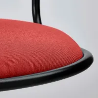 Fotoliu de birou Ikea Orfjall/Vissle Stofă/ Red Black photo 4