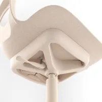 Fotoliu de birou Ikea Odger Plastic/ Beige photo 3