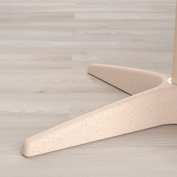 Fotoliu de birou Ikea Odger Plastic/ Beige  photo 5