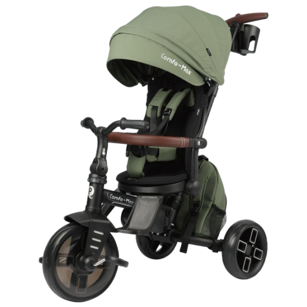 Трицикл Qplay Comfo Max 25 кг / Зеленый photo 1
