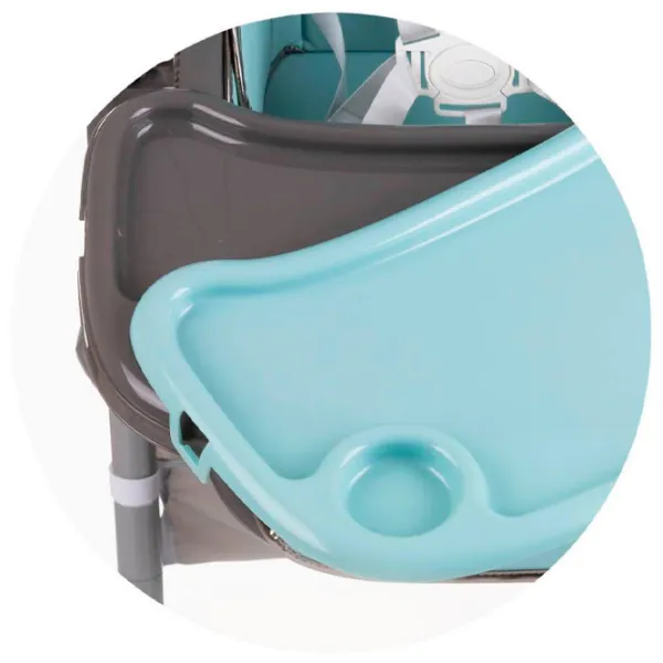 Стульчик для кормления Chipolino First Spoon (STHFS02403TL) / 6 месяцев / Бирюзовый  photo 8