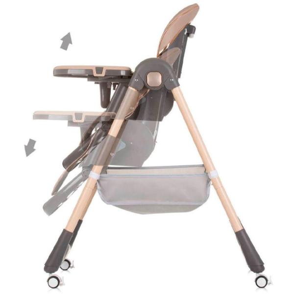 Scaun de masă Chipolino First Spoon (STHFS02402MA) / 6 luni / Beige  photo 5