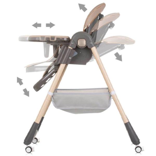 Scaun de masă Chipolino First Spoon (STHFS02402MA) / 6 luni / Beige  photo 6