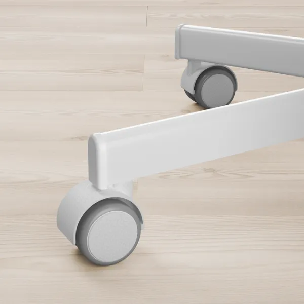 Fotoliu de birou Ikea Skruvsta/Vissle Stofă/ White  photo 5