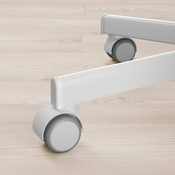 Fotoliu de birou Ikea Skruvsta/Vissle Stofă/ White  photo 5