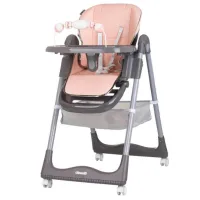 Стульчик для кормления Chipolino First Spoon (STHFS02404FL) / 6 месяцев / Розовый 