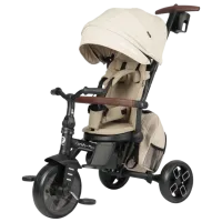Triciclu Qplay Comfo Max 25 kg / Beige