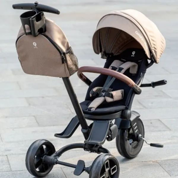Трицикл Qplay Comfo Max 25 кг / Бежевый photo 4