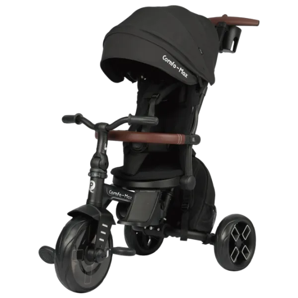 Трицикл Qplay Comfo Max 25 кг / Черный photo 1