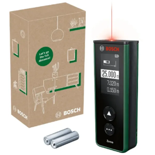 Телеметр Bosch Zamo 4 Батарея / 1 мВт photo 5