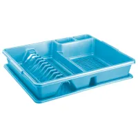 Uscătoare pentru veselă Sanja 2069AL Plastic / Light Blue