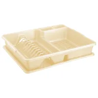 Uscătoare pentru veselă Sanja 2069B Plastic / Beige