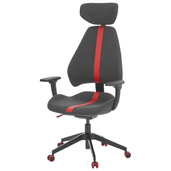 Scaun Gaming Ikea Gruppspel Black Gray photo 1 Scaun Gaming Ikea Gruppspel Black Gray photo 1