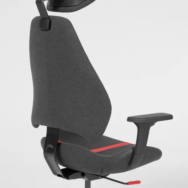 Scaun Gaming Ikea Gruppspel Black Gray photo 3 Scaun Gaming Ikea Gruppspel Black Gray photo 3