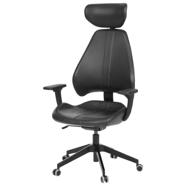 Scaun Gaming Ikea Gruppspel Black Gray photo 1 Scaun Gaming Ikea Gruppspel Black Gray photo 1