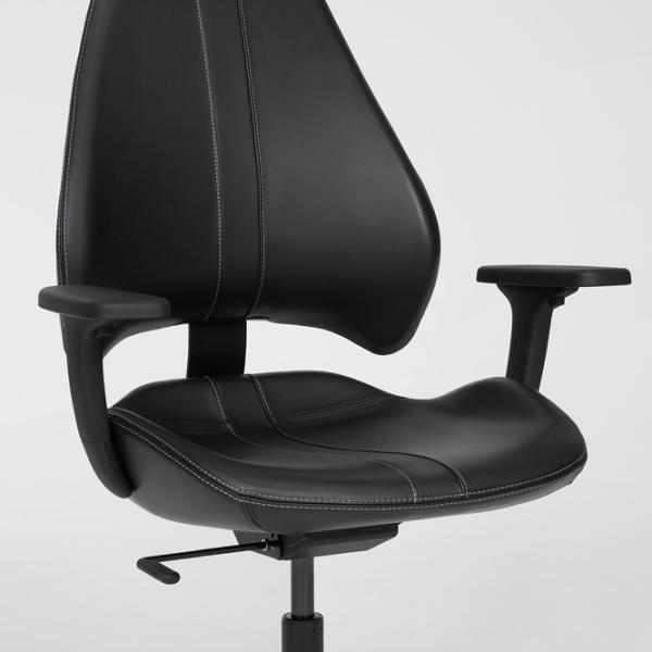 Scaun Gaming Ikea Gruppspel Black Gray photo 2 Scaun Gaming Ikea Gruppspel Black Gray photo 2