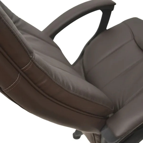 Fotoliu de birou DecoPrim BX-3671 Piele/ Brown photo 5