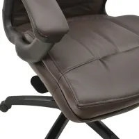 Fotoliu de birou DecoPrim BX-3671 Piele/ Brown photo 6