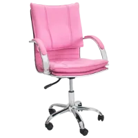 Fotoliu de birou Magnus 626 ECO Piele/ Pink 