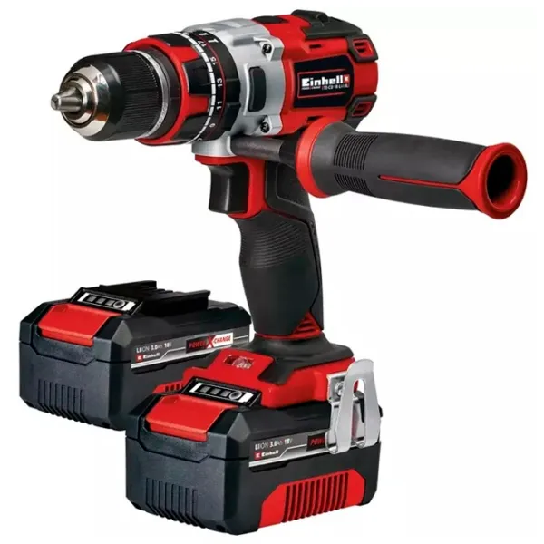 Дрель-шуруповерт Einhell TE-CD 18 Li-i BL 1800 об/мин photo 1