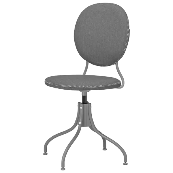 Fotoliu de birou Ikea Bjorkberget Stofă/ Dark Gray  photo 1