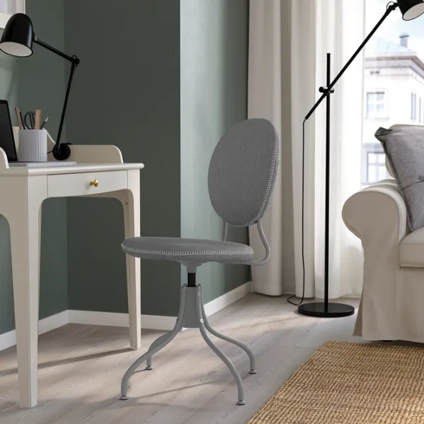Fotoliu de birou Ikea Bjorkberget Stofă/ Dark Gray  photo 3