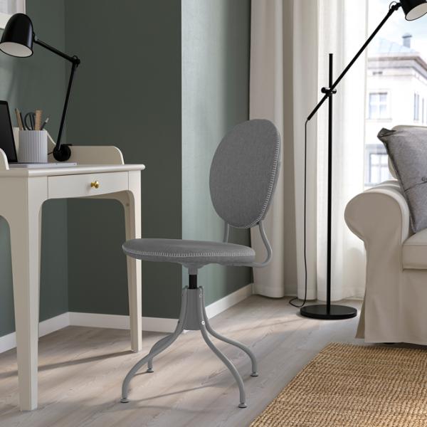 Fotoliu de birou Ikea Bjorkberget Stofă/ Dark Gray  photo 3