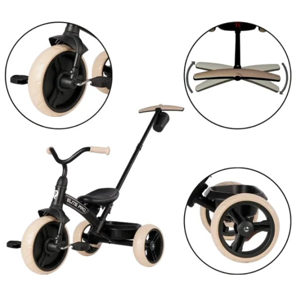 Трицикл Qplay Elite Pro 25 кг / Черный photo 6