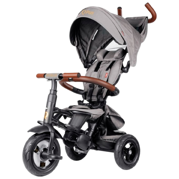 Triciclu Qplay Rito Deluxe  / Gray photo 2