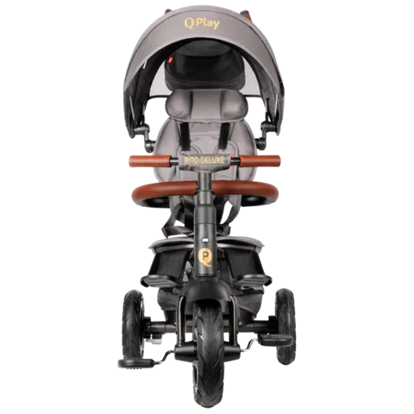 Triciclu Qplay Rito Deluxe  / Gray photo 3