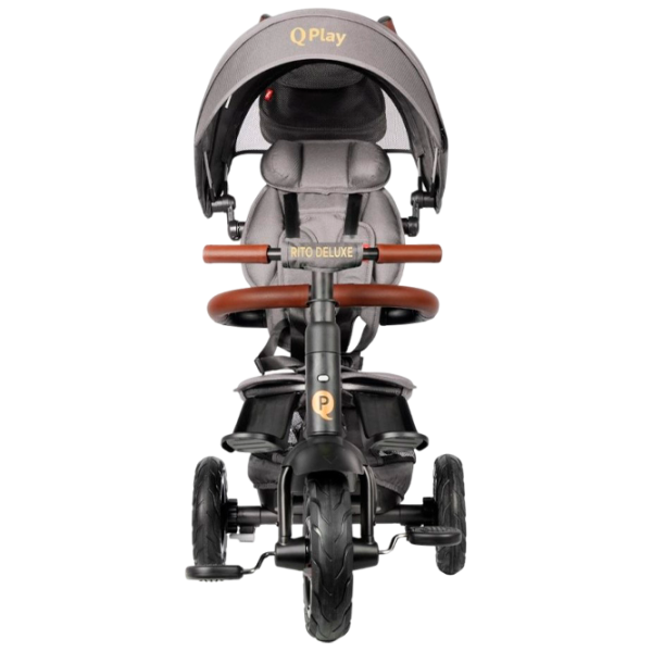 Triciclu Qplay Rito Deluxe  / Gray photo 3