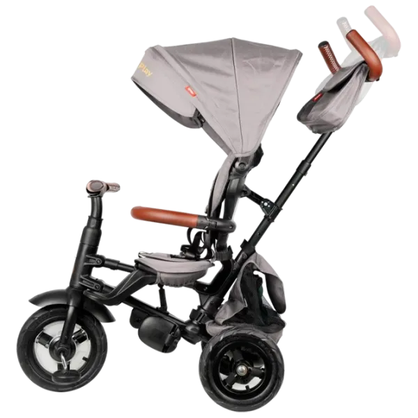 Triciclu Qplay Rito Deluxe  / Gray photo 4