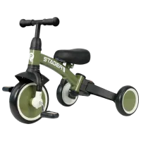 Triciclu Qplay Stager 3 in 1 25 kg / Green photo 2
