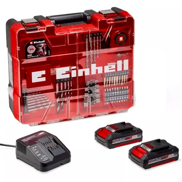 Mașină de găurit și înșurubat Einhell TE-CD 18/2 Li-i +64 1250 rot/min photo 5