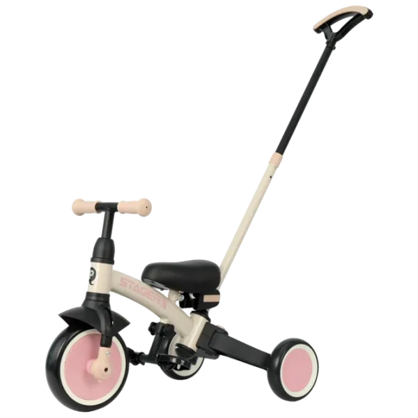 Трицикл Qplay Stager 3 in 1 25 кг / Розовый photo 1