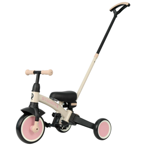 Трицикл Qplay Stager 3 in 1 25 кг / Розовый photo 1
