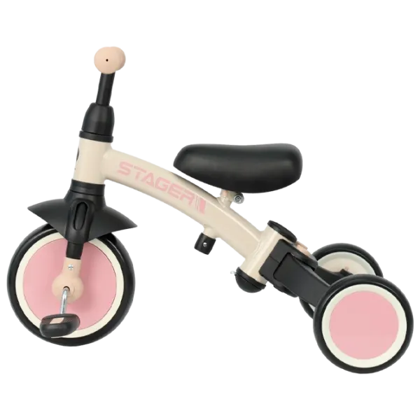 Трицикл Qplay Stager 3 in 1 25 кг / Розовый photo 4