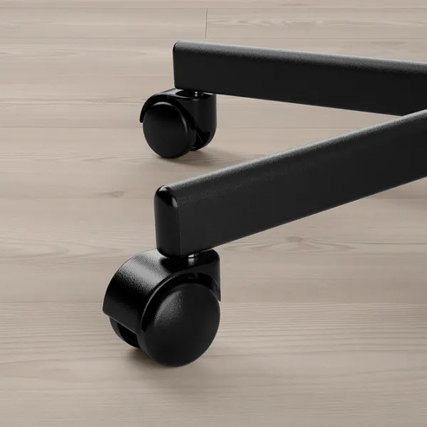 Fotoliu de birou Ikea Eldberget Plastic/ Beige Black photo 7