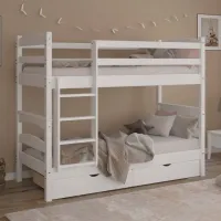 Детская кровать Mebigrand Chicago Mini 80 x 200 cm / Массив / Разноцветный