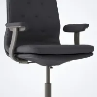 Fotoliu de birou Ikea Mullfjallet Stofă/ Dark Gray Gray photo 2