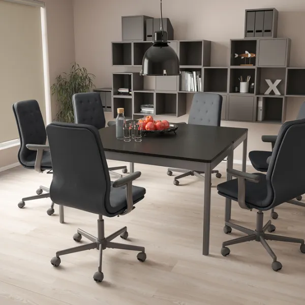 Fotoliu de birou Ikea Mullfjallet Stofă/ Dark Gray Gray photo 7