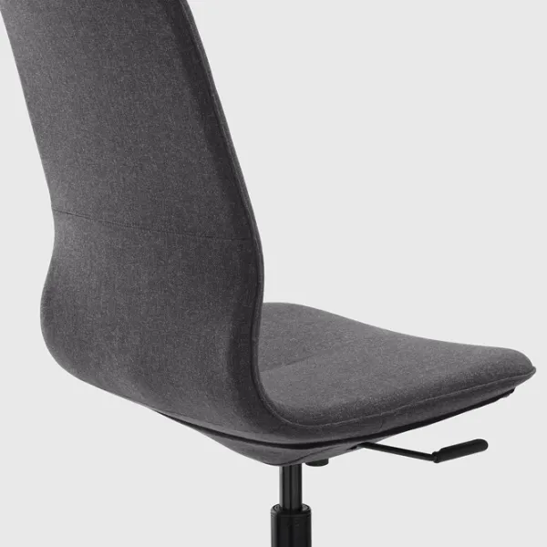 Fotoliu de birou Ikea Langfjall Poliester/ Gray Black photo 2