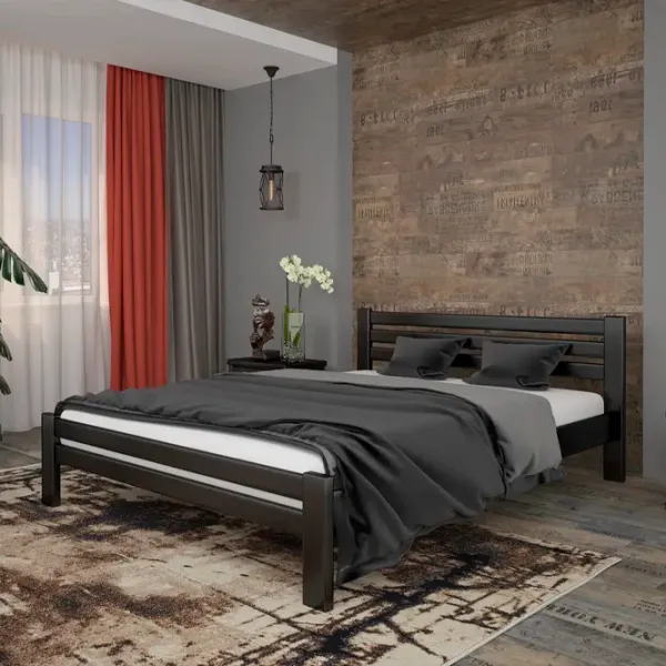 Кровать Mebigrand Premier 90 x 200 см / Массив / Разноцветный photo 4