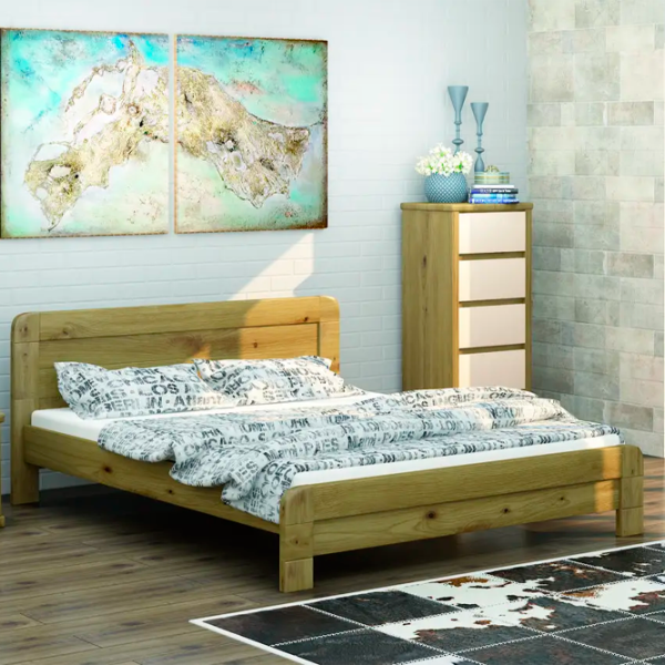 Кровать Mebigrand Toscana 160 x 200 см / Дерево / Разноцветный photo 3