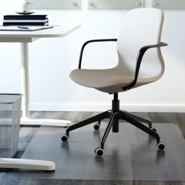 Fotoliu de birou Ikea Langfjall Poliester/ Beige Black photo 7