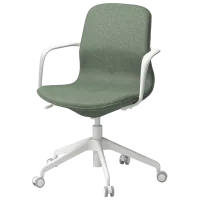 Fotoliu de birou Ikea Langfjall Poliester/ Green-Gray White