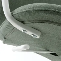 Fotoliu de birou Ikea Langfjall Poliester/ Green-Gray White photo 3
