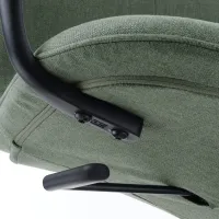 Fotoliu de birou Ikea Langfjall Poliester/ Green-Gray Black photo 3