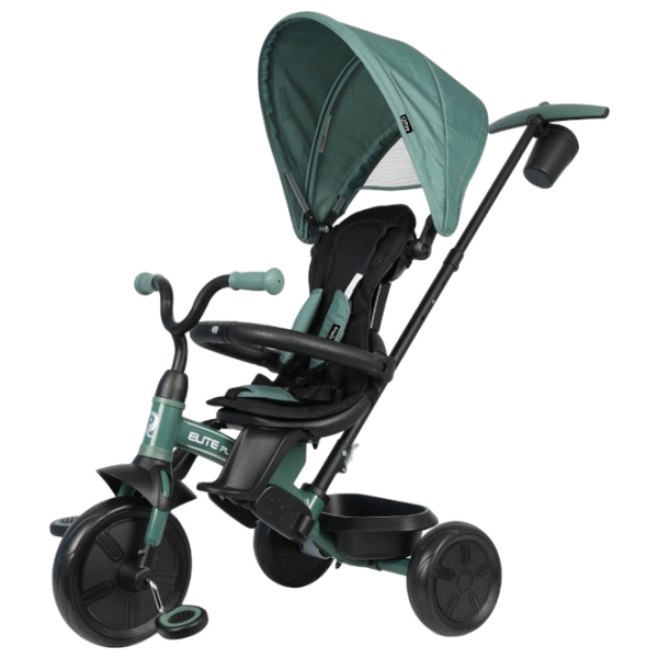 Triciclu Qplay Elite Platinum 25 kg / Green photo 1 Triciclu Qplay Elite Platinum 25 kg / Green photo 1